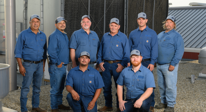 Building maintenance services team
