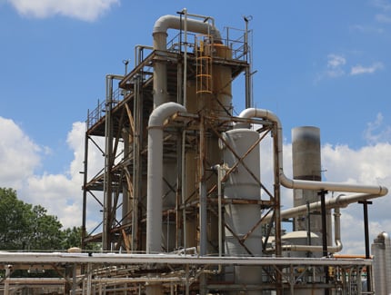 Image of McCommas Bluff Biomethane Extraction Plant