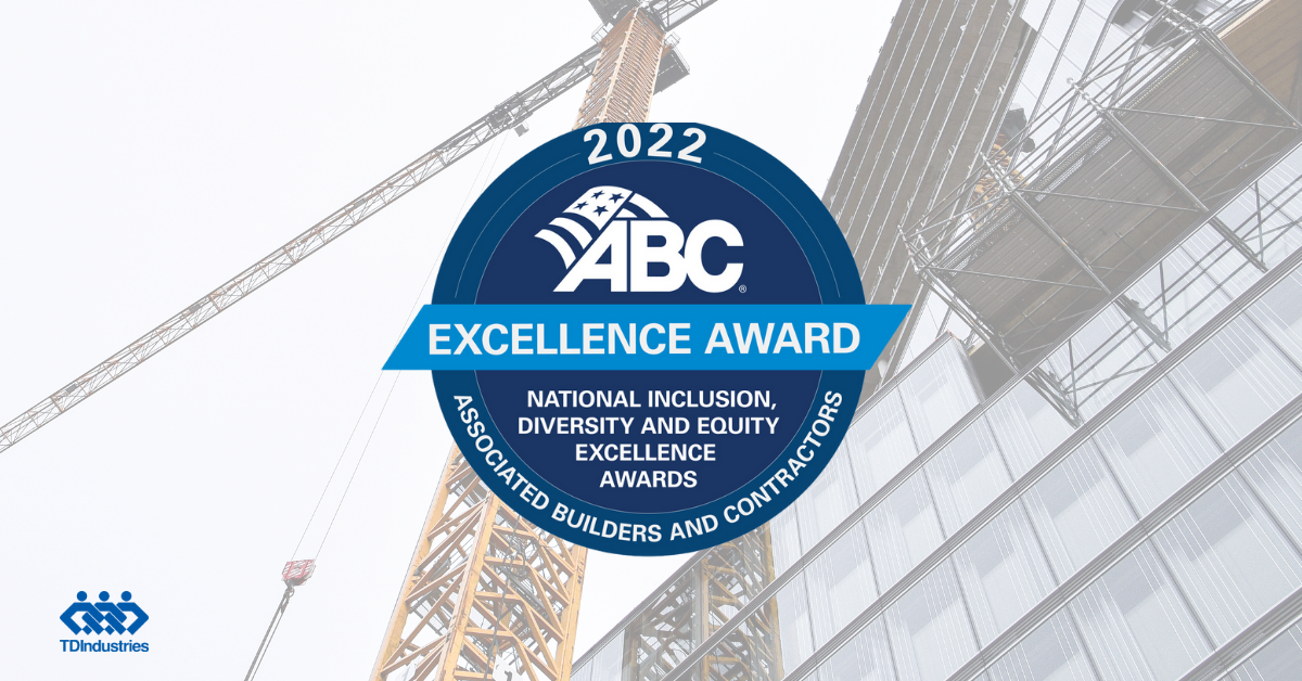 Image for TDIndustries Named Top Construction Company for Inclusion by ABC