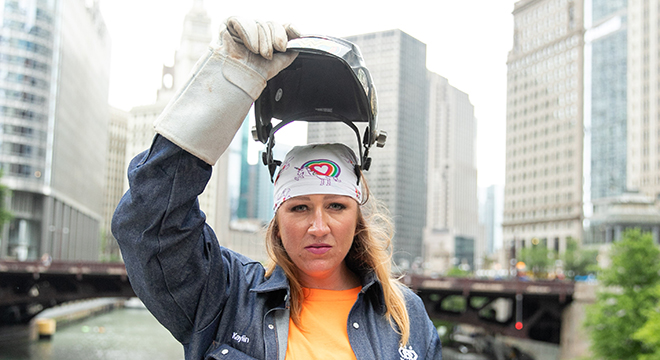 Image for TDIndustries Welder Kaylin Leas Nominated for Tradeswoman of the Year Award