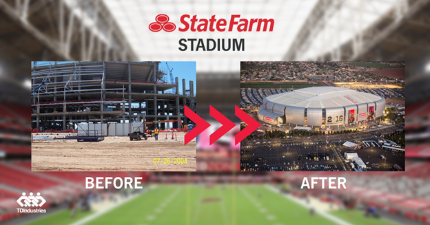 Image for TDIndustries Helps Super Bowl Stadium Fans Enjoy the Game in Comfort